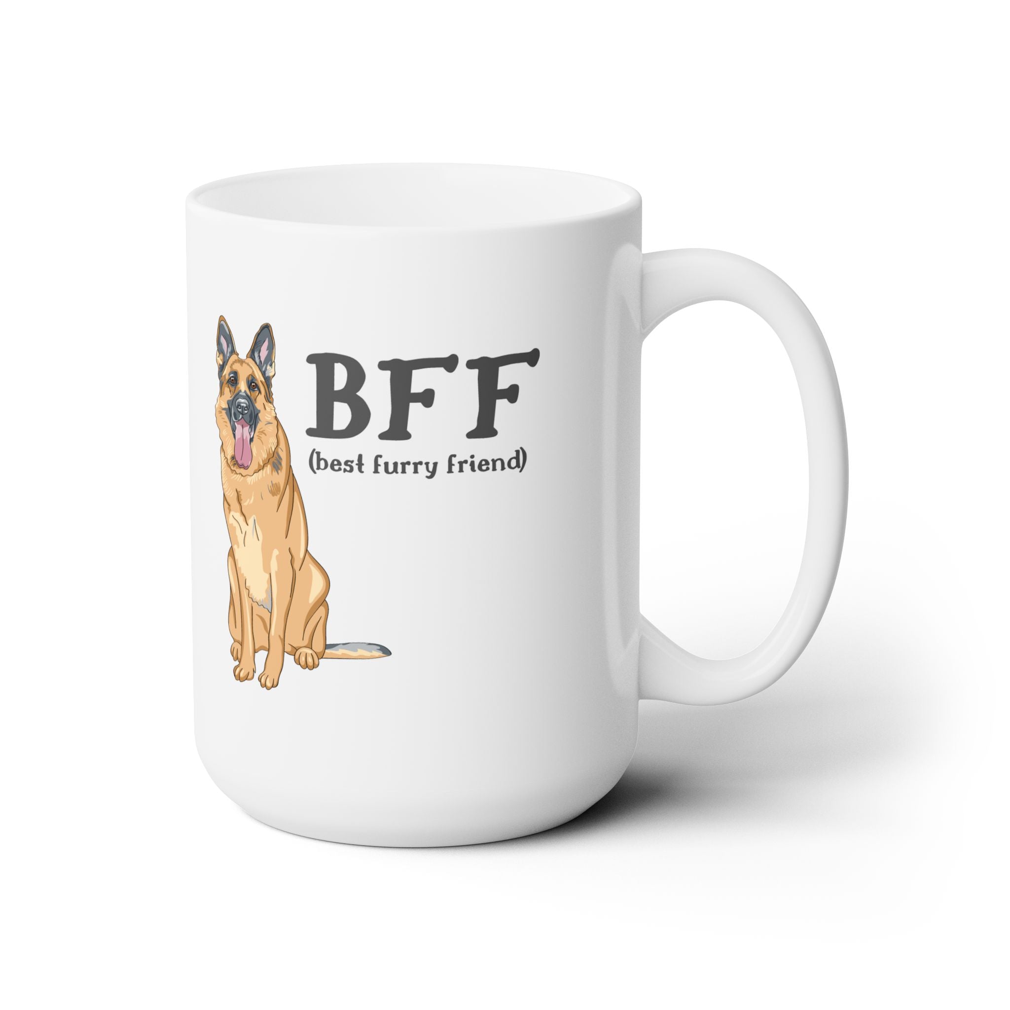 German Shepherd coffee mug, gift for German Shepherd fan, Dog lover gift