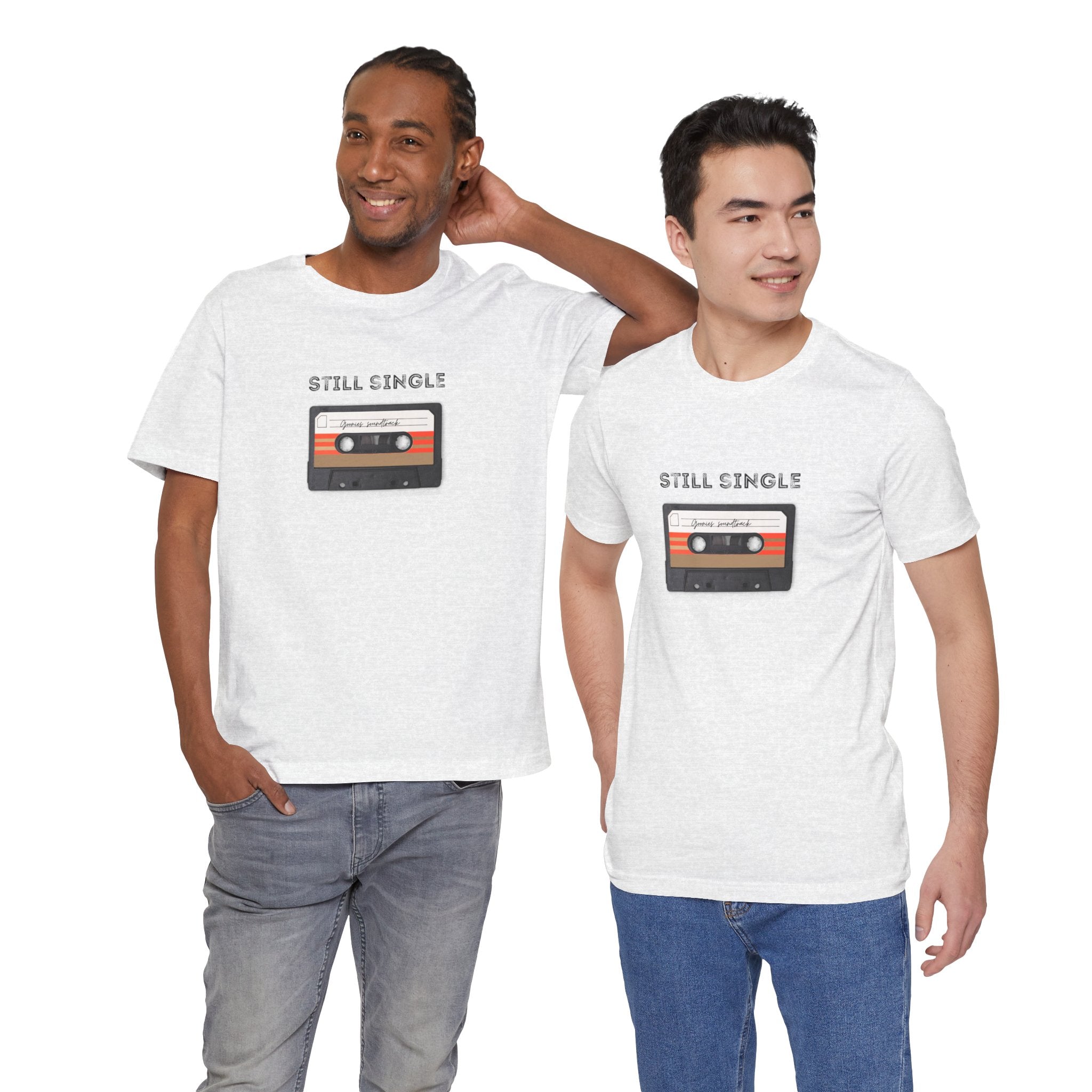 Mixed tape "Still single" quote // Cute and trendy 80's tee