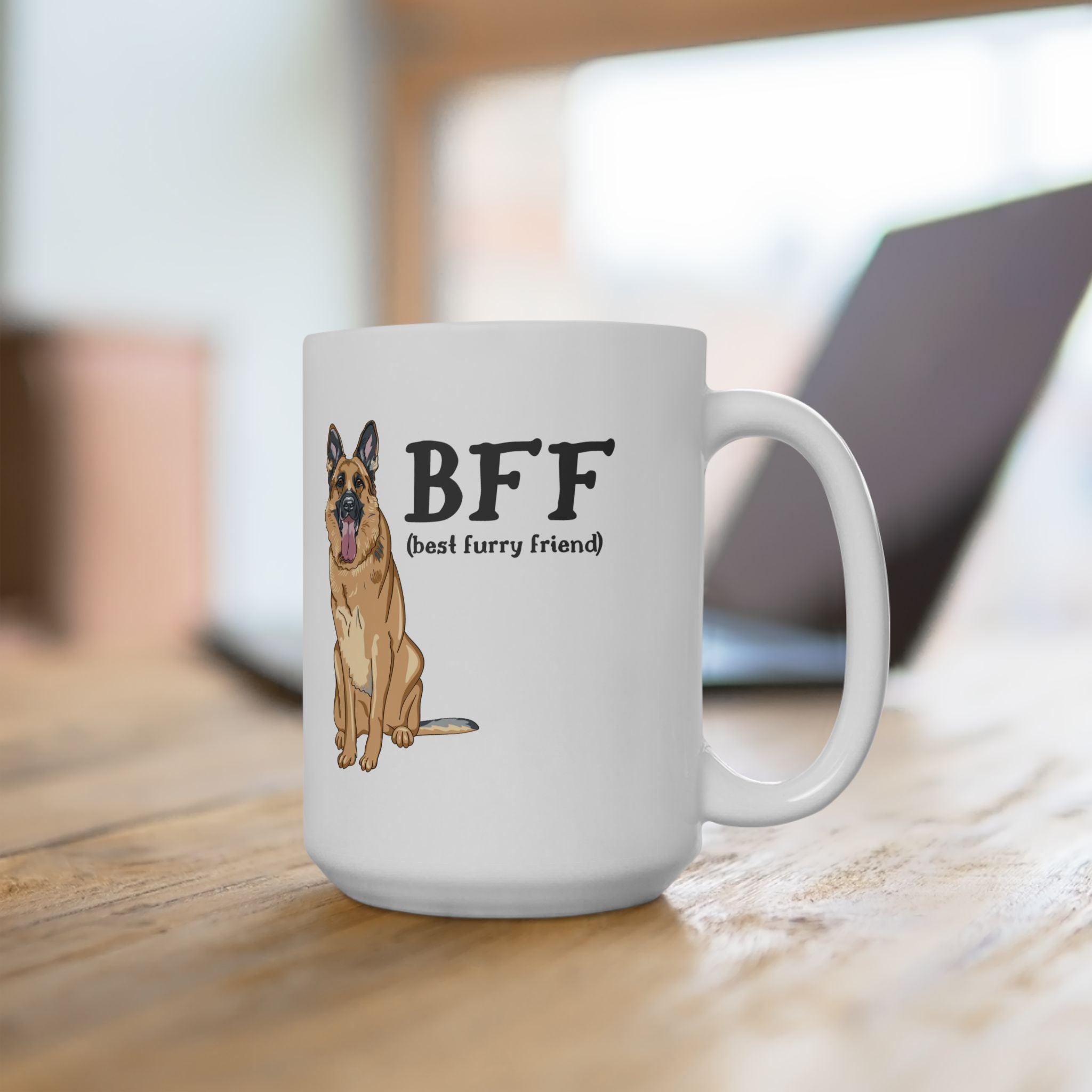 German Shepherd coffee mug, gift for German Shepherd fan, Dog lover gift