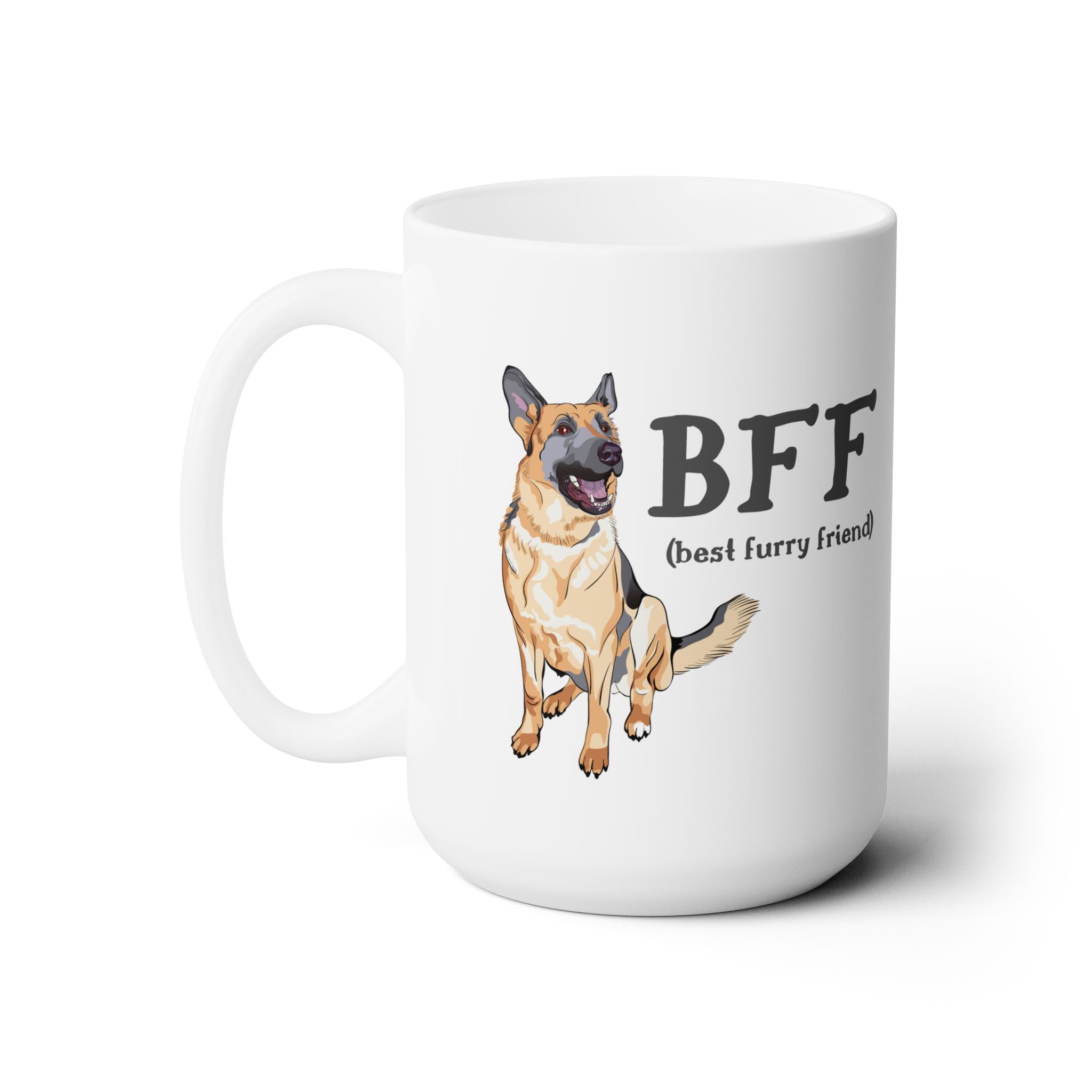 German Shepherd coffee mug, gift for German Shepherd fan, Dog lover gift