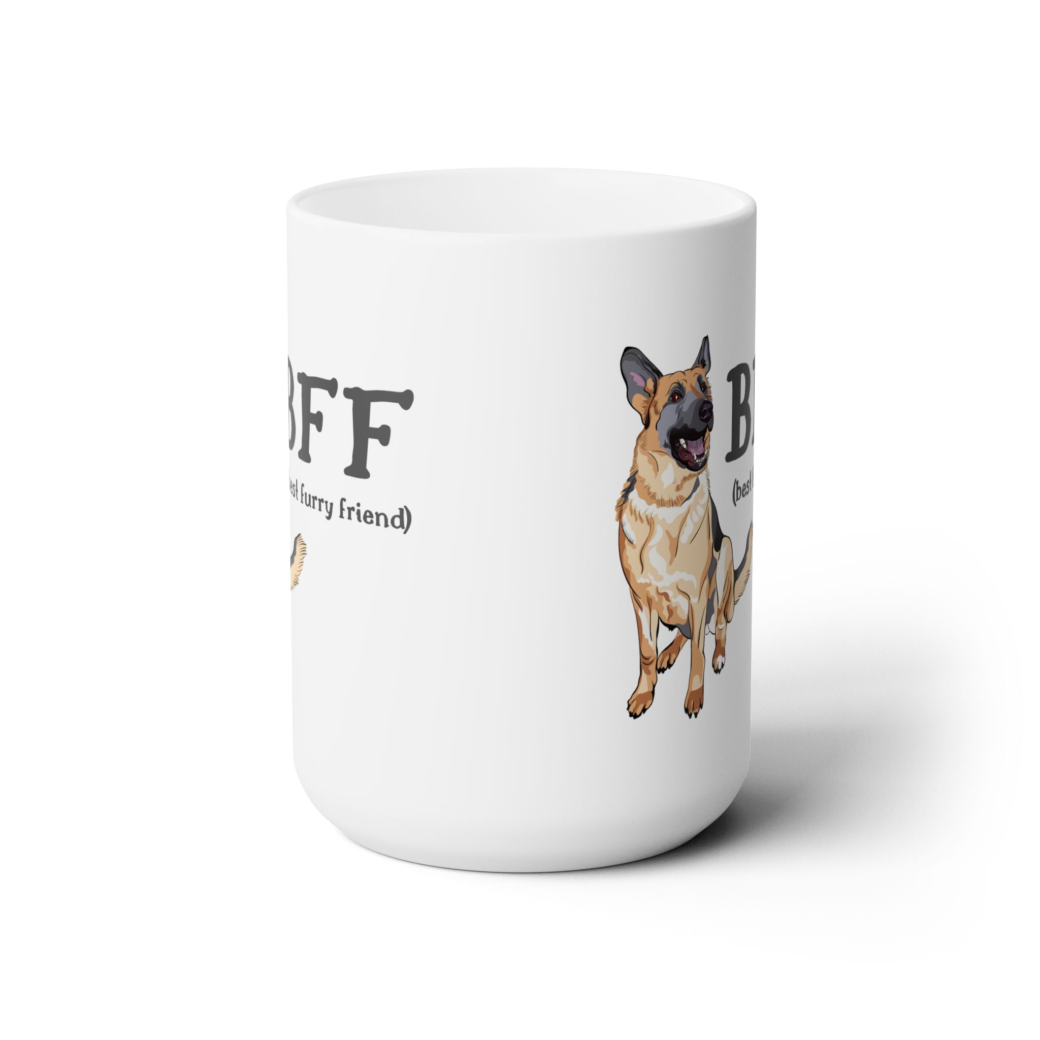 German Shepherd coffee mug, gift for German Shepherd fan, Dog lover gift