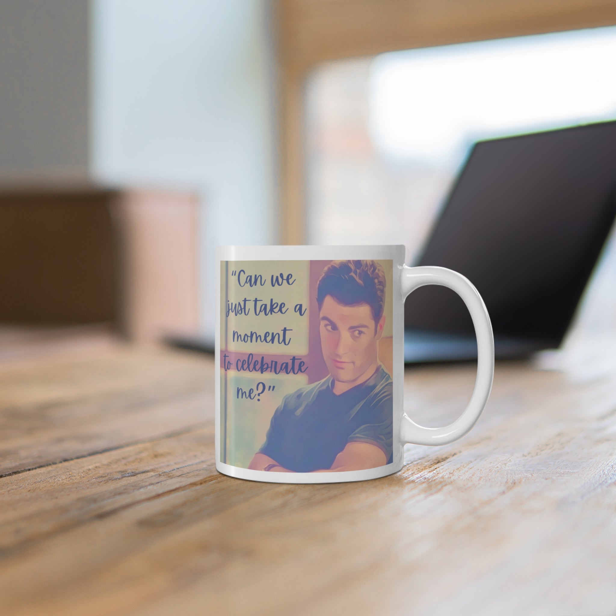 New Girl-Schmidt coffee mug, New Girl fan gift, New Girl show coffee mug,