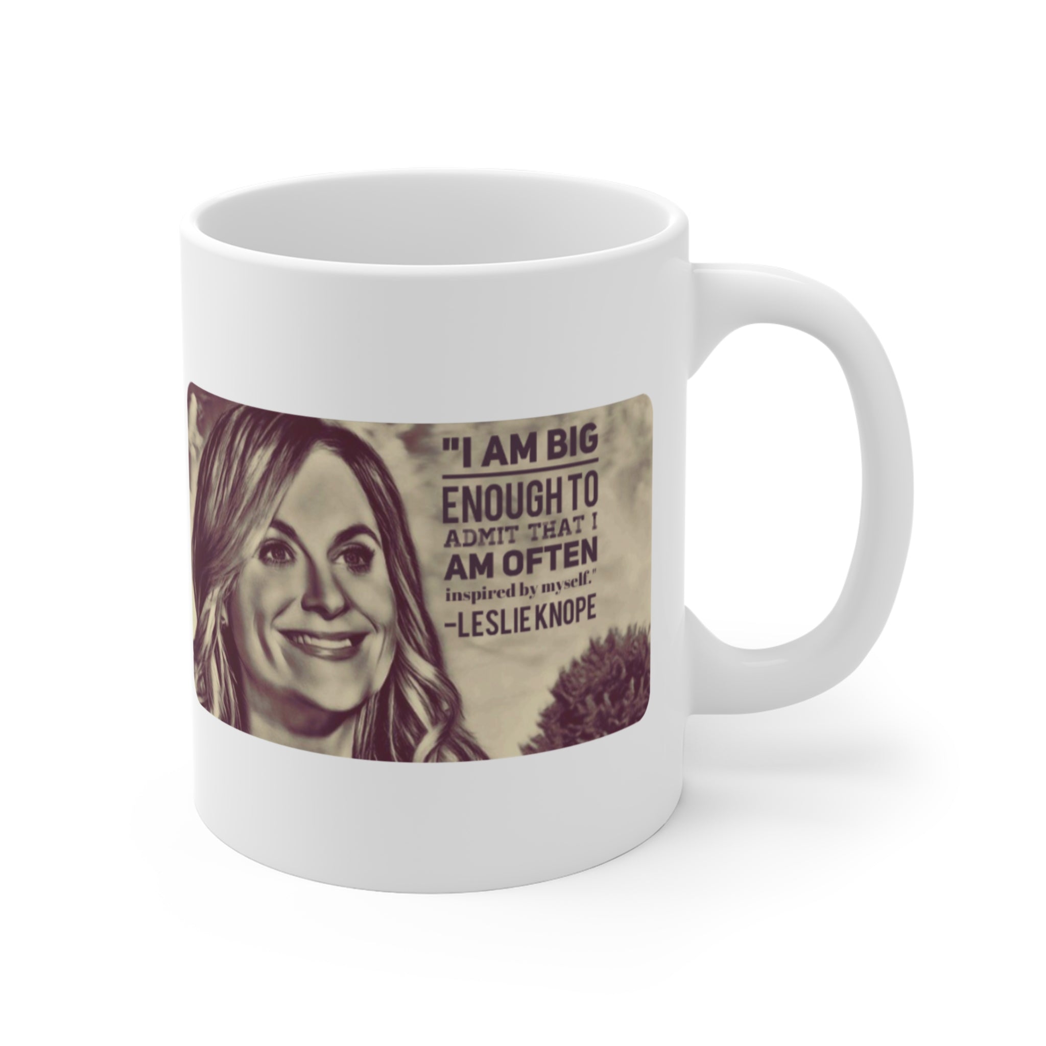 Parks and Rec mug | Leslie Knope quote mug
