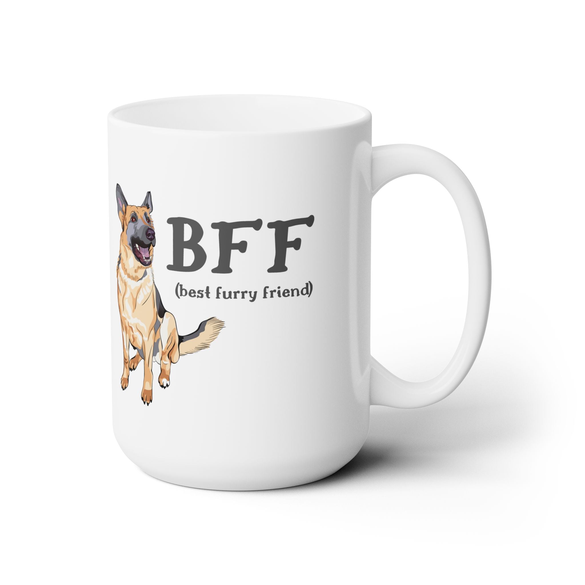 German Shepherd coffee mug, gift for German Shepherd fan, Dog lover gift