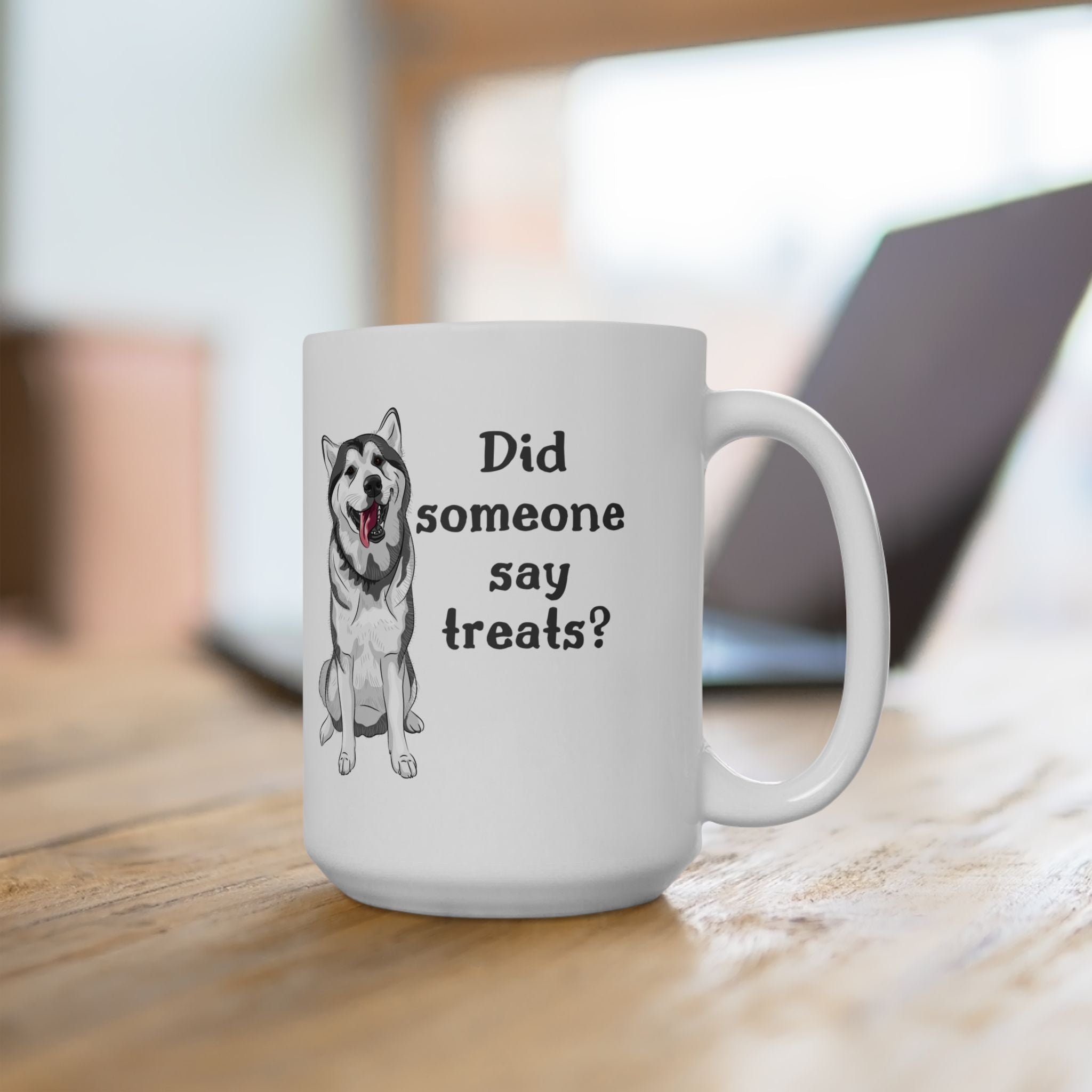 Husky breed coffee cup, Husky breed enthusiast gift
