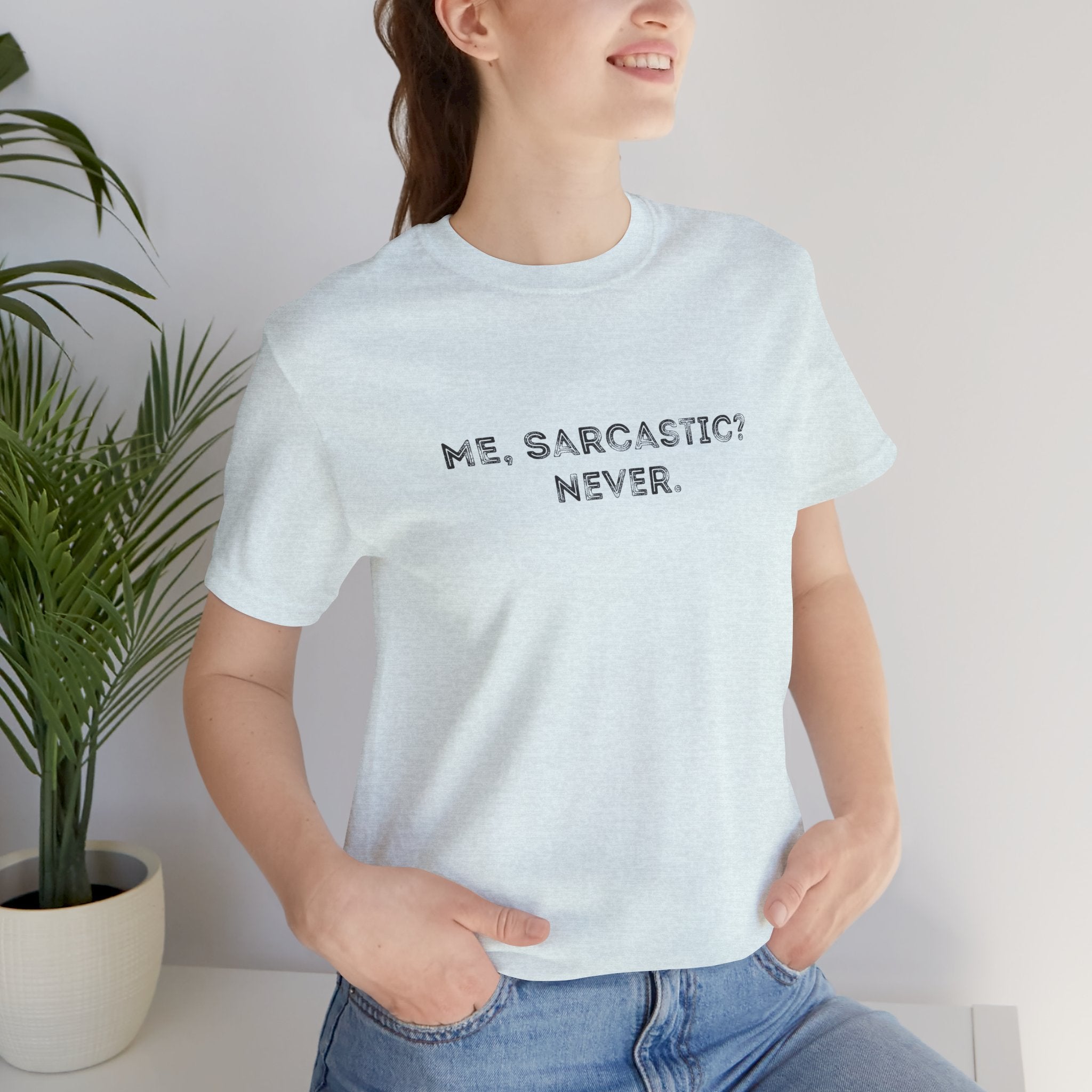 Sarcastic quote t-shirt // Fun and trendy tee for sarcastic friend