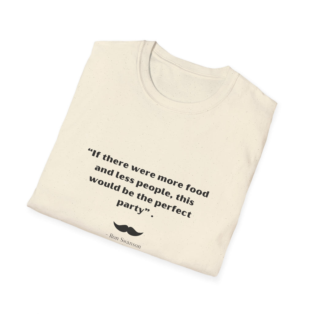 Ron Swanson party quote t-shirt | PnR merch