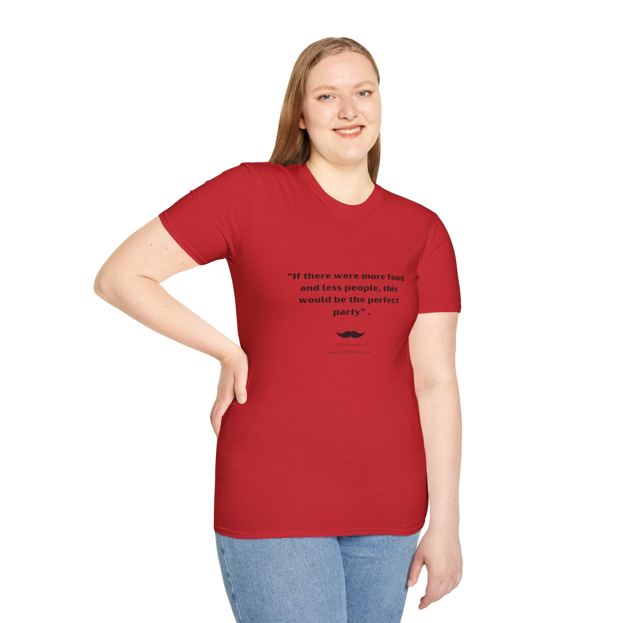 Ron Swanson party quote t-shirt | PnR merch