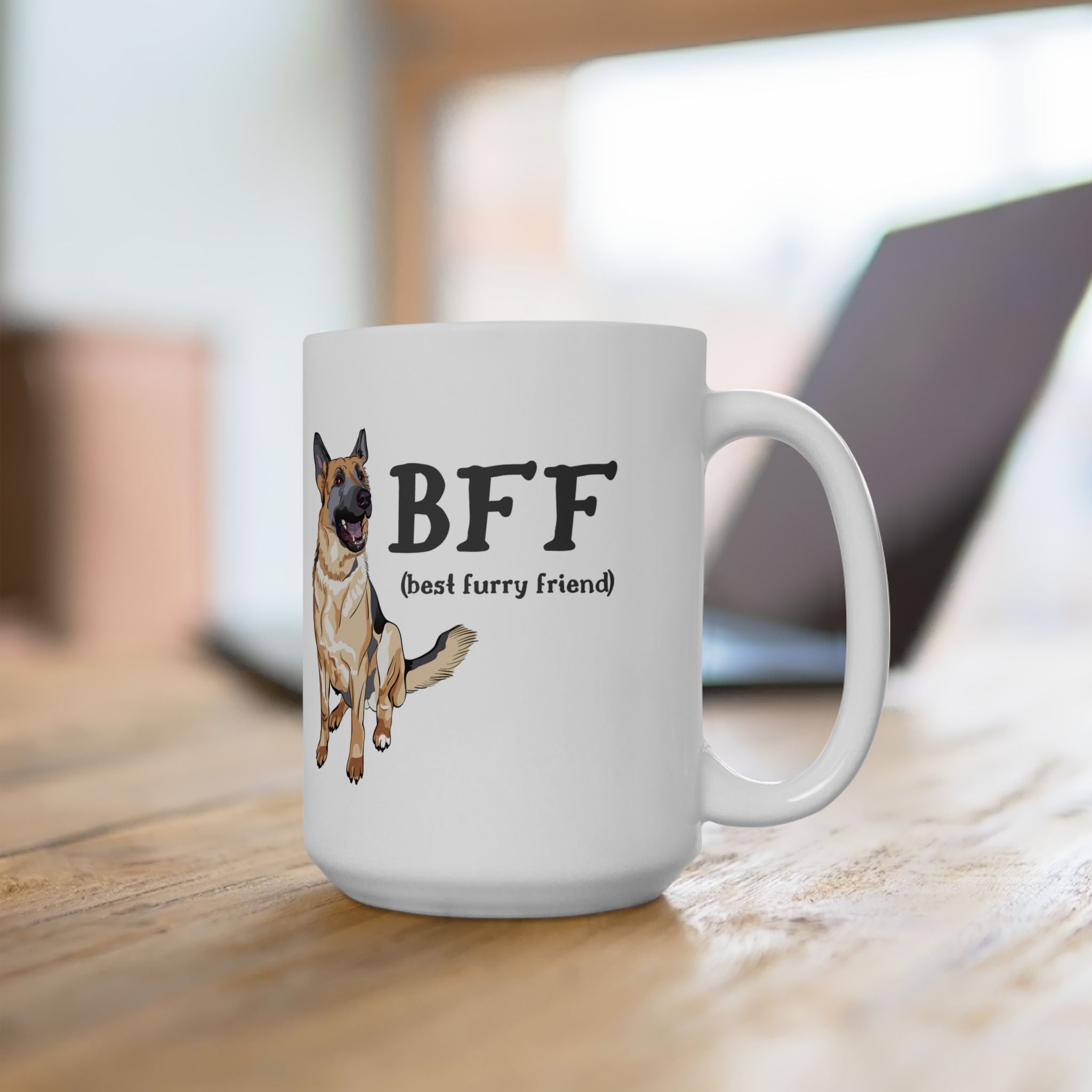 German Shepherd coffee mug, gift for German Shepherd fan, Dog lover gift