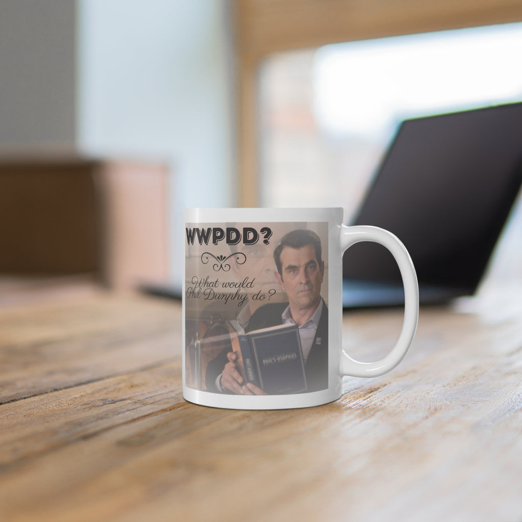 What would Phil Dunphy do? | Novelty mug, Fathers day gift, Gift for Dad