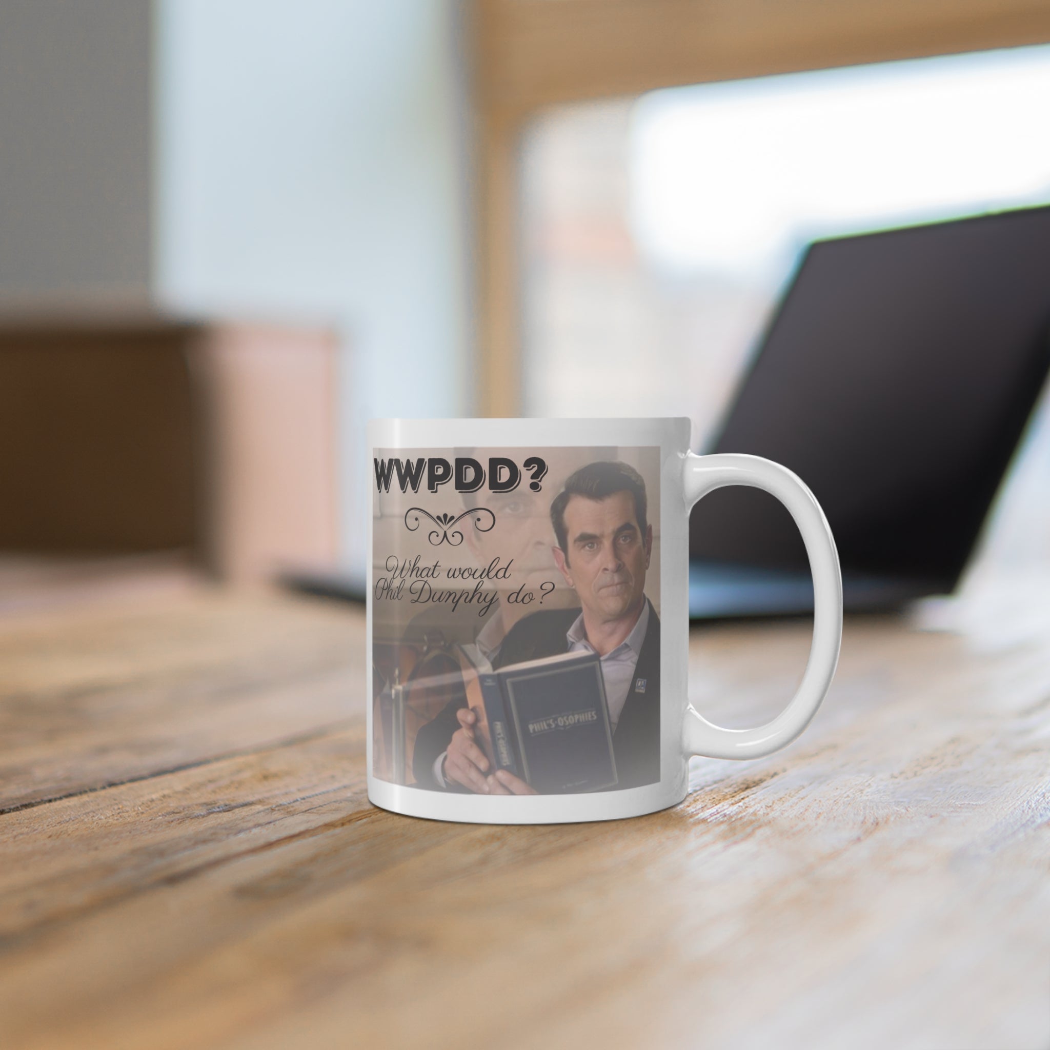 What would Phil Dunphy do? | Novelty mug, Fathers day gift, Gift for Dad