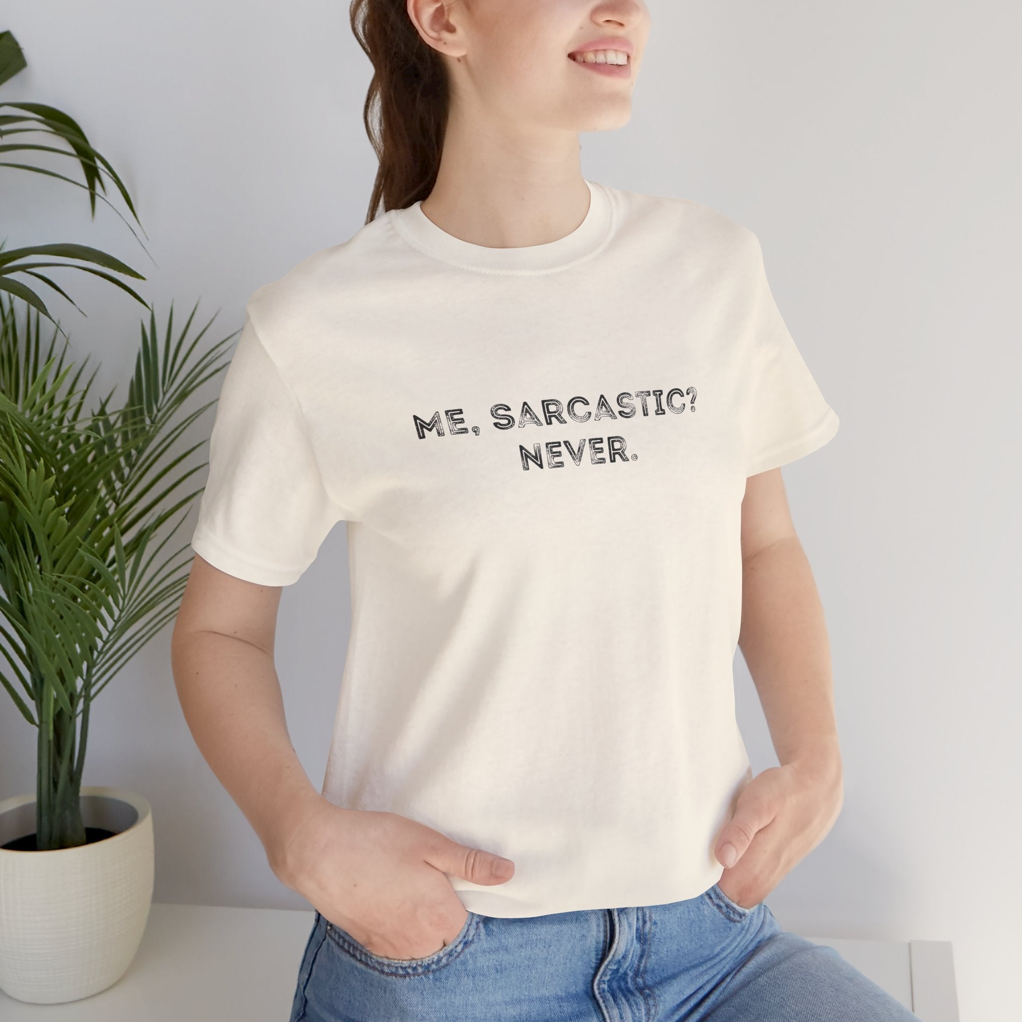 Sarcastic quote t-shirt // Fun and trendy tee for sarcastic friend