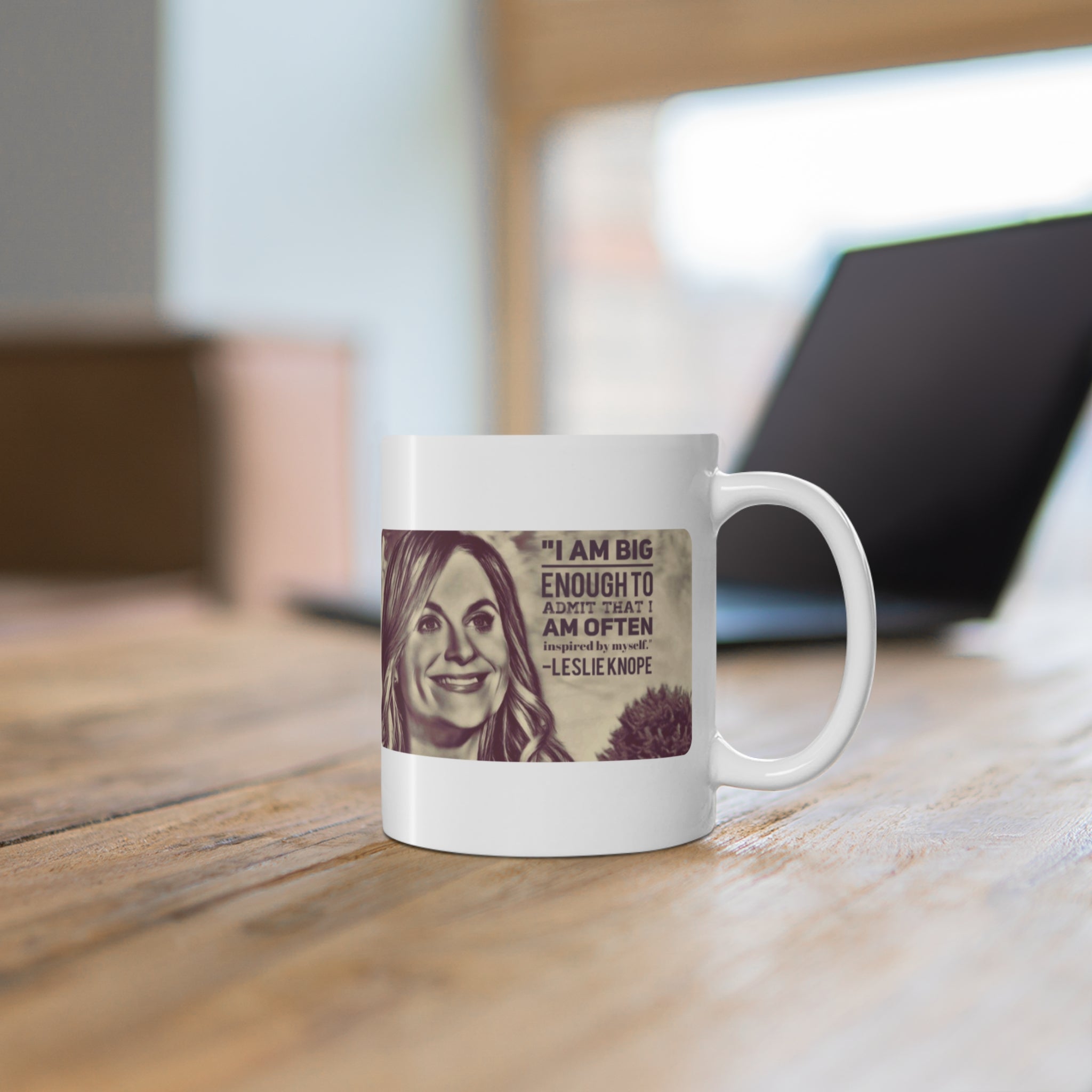 Parks and Rec mug | Leslie Knope quote mug