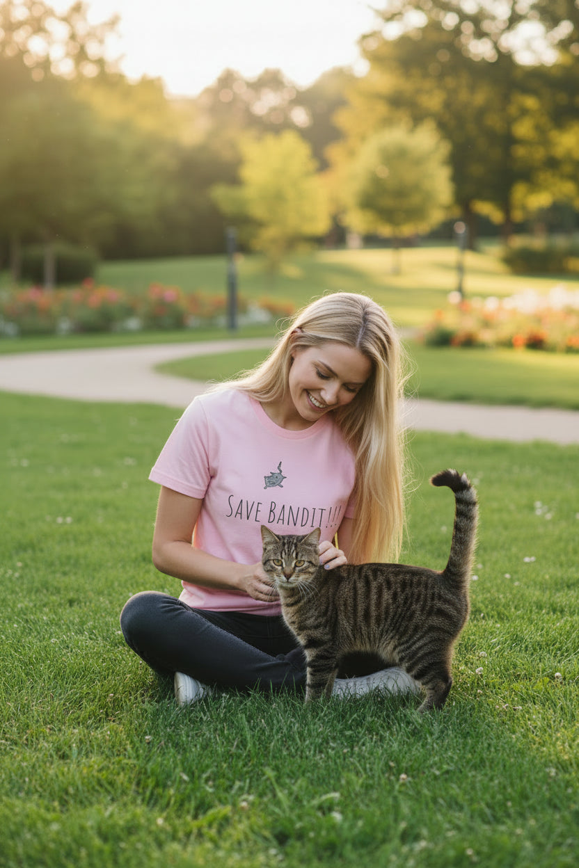 The Office "Save Bandit" tee | Angela Martin tee | Cat lovers